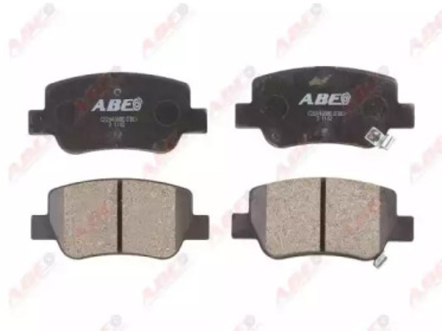 Колодки на гальмо задній дисковий C22040ABE ABE