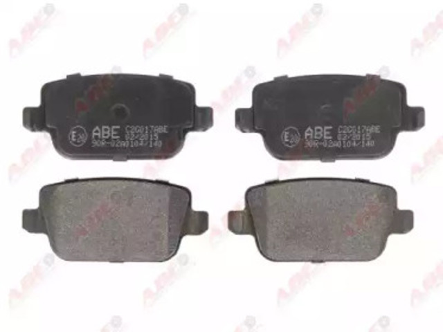 Колодки гальмівні задні, дискові C2G017ABE ABE