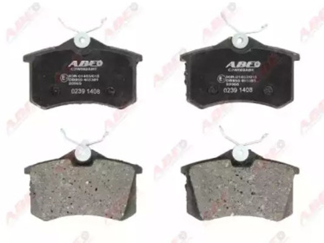 Задні колодки C2W002ABE ABE