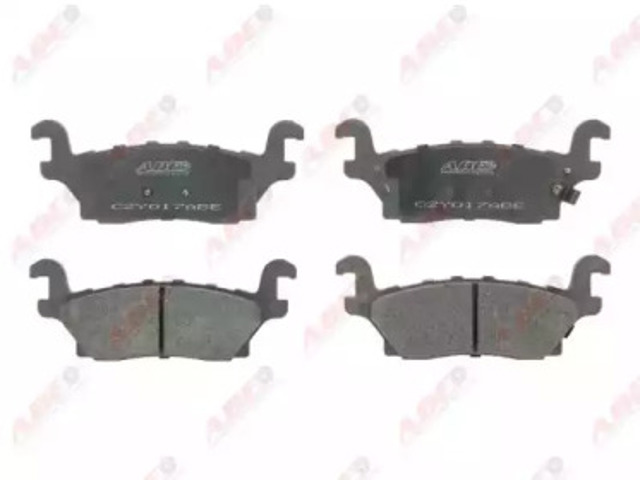 Колодки на гальмо задній дисковий C2Y017ABE ABE