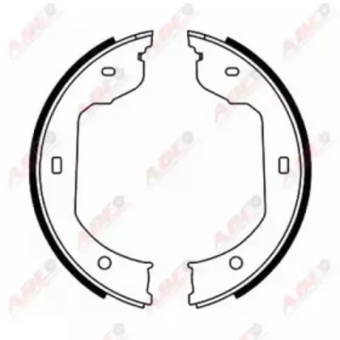Колодки стоянкового гальма CRB006ABE ABE