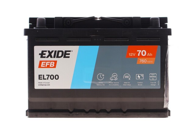 Авто акумулятор EL700 EXIDE
