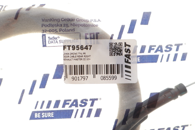 Трос дверей задніх правих FT95647 FAST