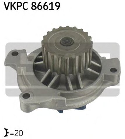 Водяний насос VKPC86619 SKF