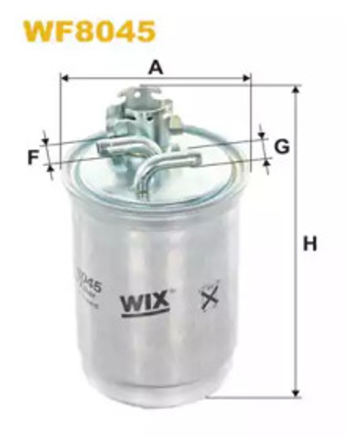Фільтр палива WF8045 WIX