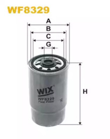 Фільтр-відстійник палива грубої очистки WF8329 WIX