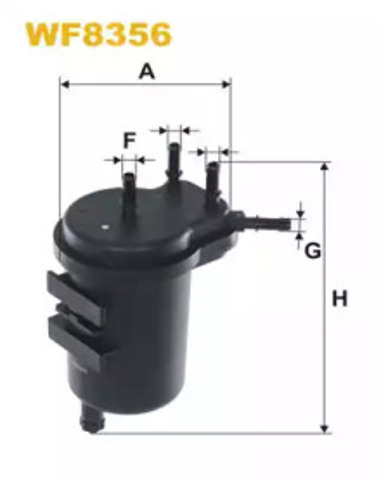 Фільтр паливний WF8356 WIX