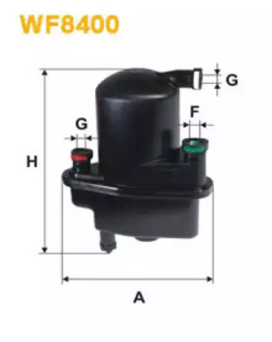 Фільтр палива WF8400 WIX