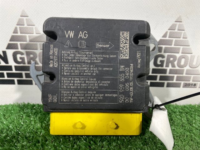 Модуль-процесор управління подушки безпеки 5Q0959655BM VAG