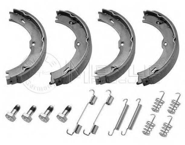 Гальмівні колодки гальма стоянки 0145330001S MEYLE