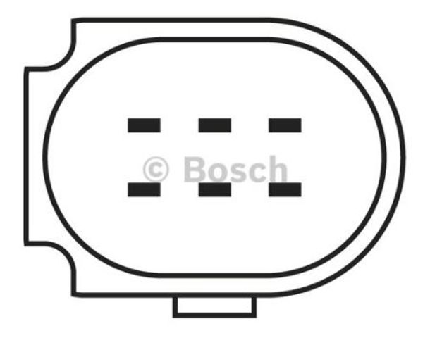 Лямбда зонд, датчик кисню до каталізатора 0258017178 BOSCH