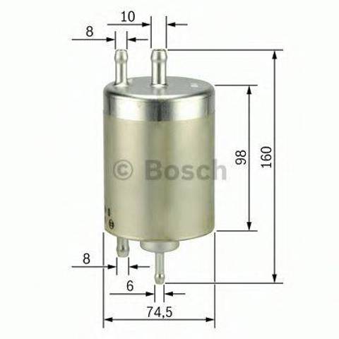 Фільтр палива 0450915003 BOSCH