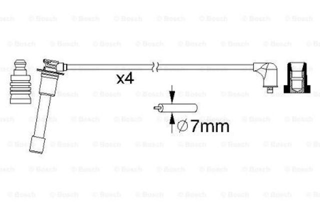 Дріт високовольтні, комплект 0986357149 BOSCH
