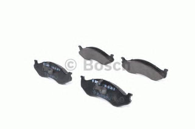Колодки гальмівні передні, дискові 0986424284 BOSCH