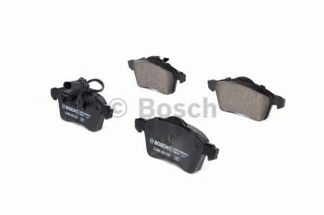 Колодки гальмівні передні, дискові 0986424537 BOSCH