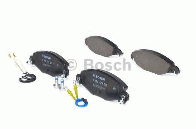 Передні гальмівні колодки 0986424581 BOSCH