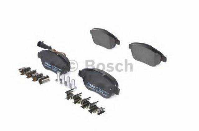 Колодки гальмівні дискові комплект 0986424596 BOSCH