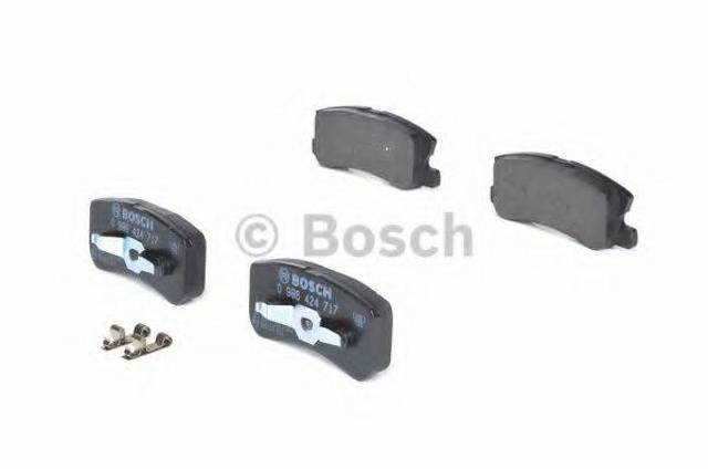 Колодки гальмівні задні, дискові 0986424717 BOSCH