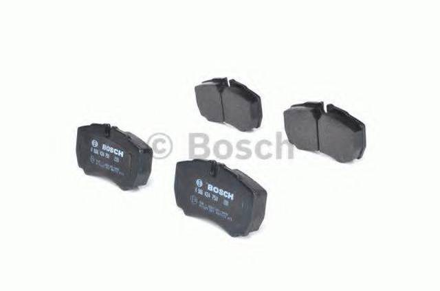 Колодки гальмівні задні, дискові 0986424750 BOSCH