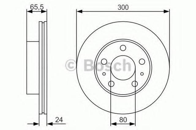 Ротор гальмівний 0986479R86 BOSCH
