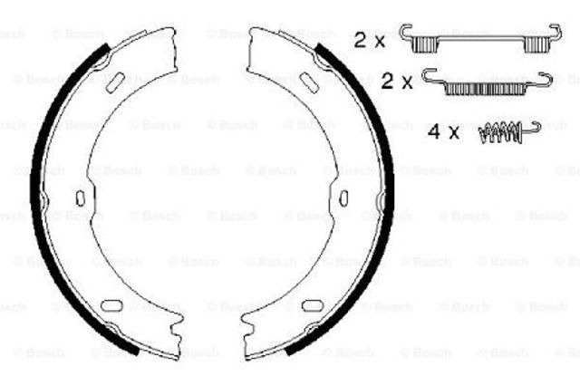 Колодки ручника / стоянкового гальма 0986487720 BOSCH