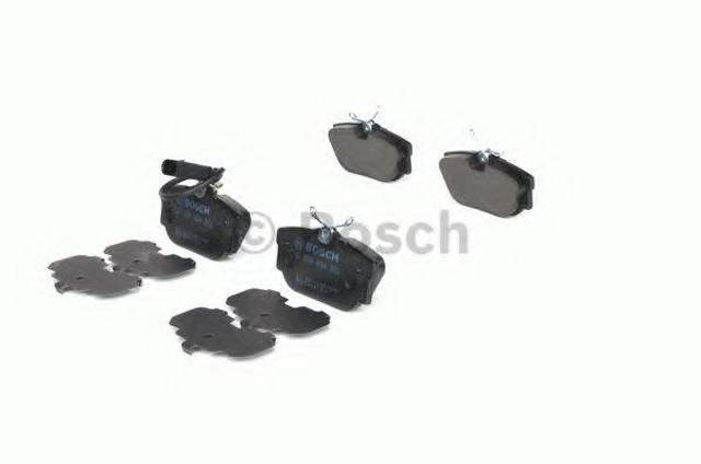 Колодки на гальмо задній дисковий 0986494051 BOSCH