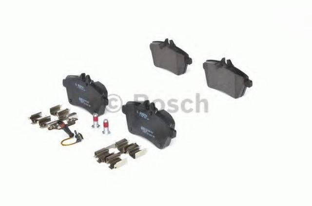 Колодки гальмівні дискові комплект 0986494087 BOSCH
