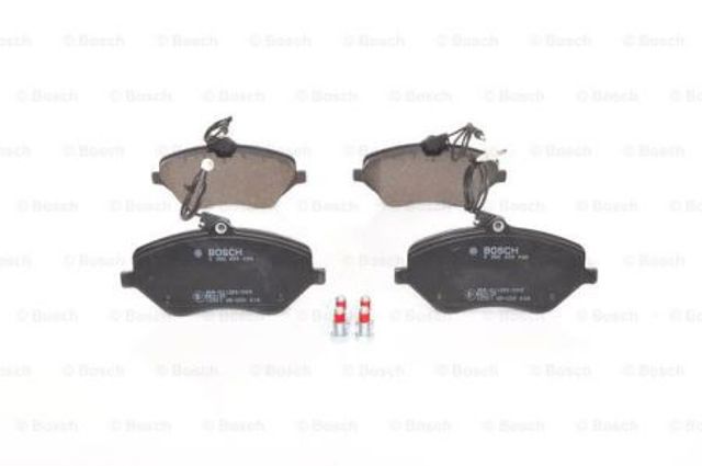Колодки гальмівні дискові комплект 0986494098 BOSCH