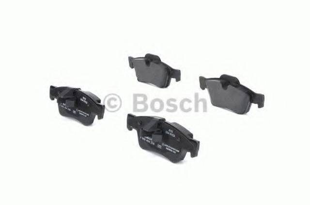 Задні дискові колодки 0986494256 BOSCH