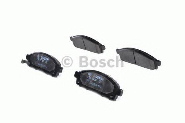 Колодки гальмівні дискові комплект 0986494268 BOSCH