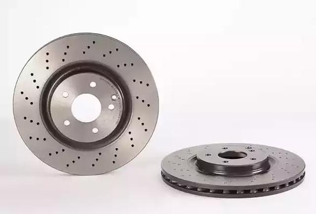 Диск гальмівний передній 09A44821 BREMBO