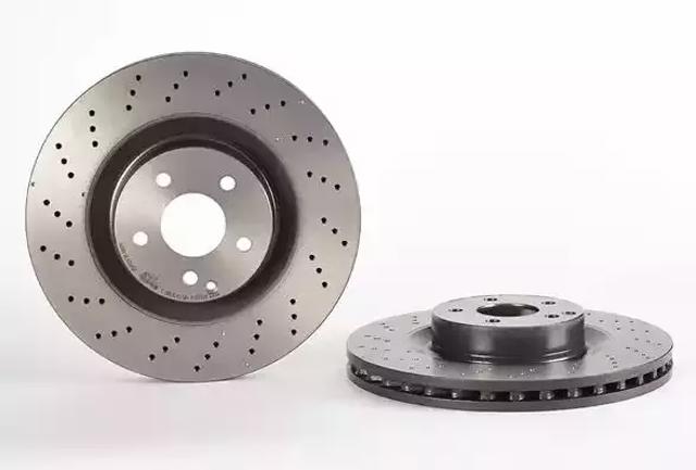 Диск переднього гальма 09A81711 BREMBO