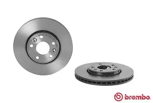 Диск переднього гальма 09B35311 BREMBO