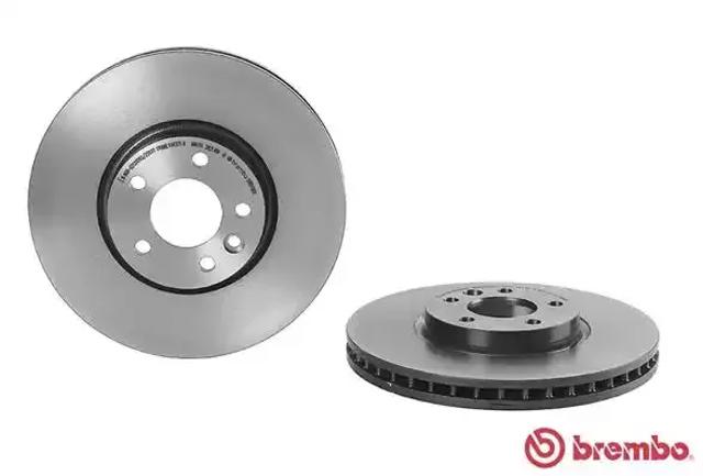 Диск гальмівний передній 09B49811 BREMBO