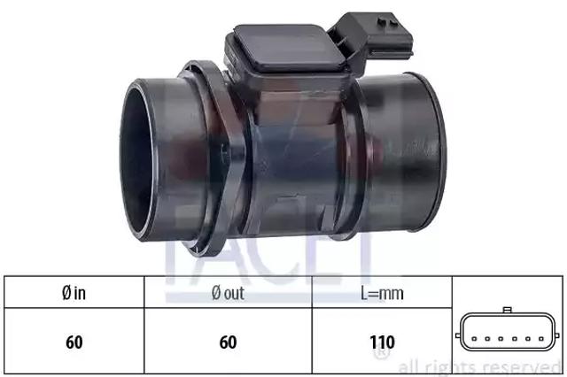 Датчик впуску повітря 101388 FACET