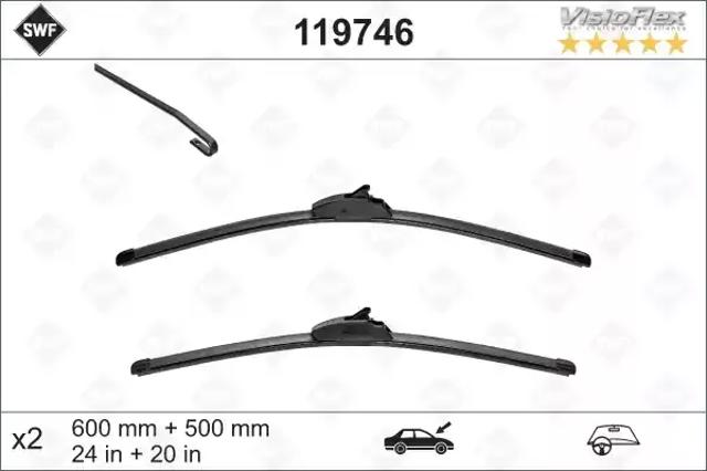 Склоочисники лобового скла 119746 SWF