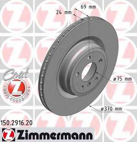 Дискові гальма 150291620 ZIMMERMANN