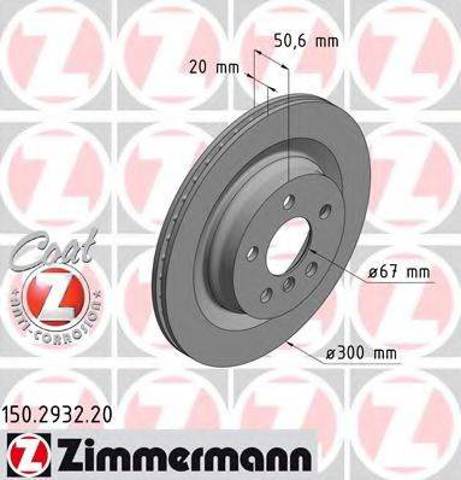 Дискові гальма 150293220 ZIMMERMANN