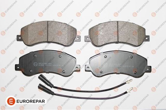 Колодки передні 1617286380 EUROREPAR