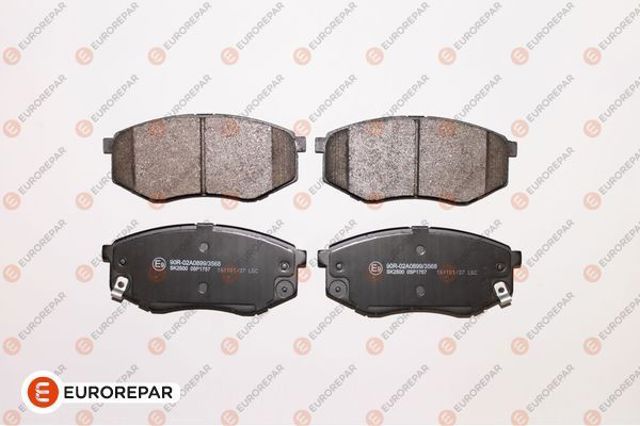 Колодки гальмівні передні, дискові 1639372880 EUROREPAR