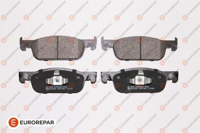 Тормозні колодки 1639377680 EUROREPAR