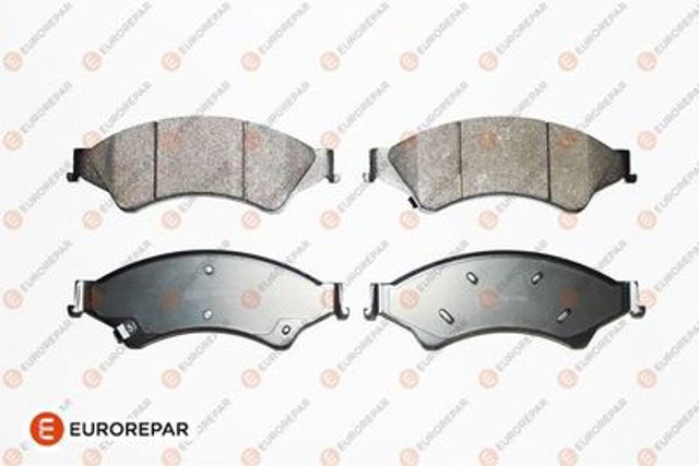 Передні гальмівні колодки 1675992880 EUROREPAR