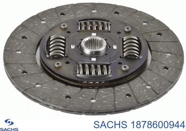 Диск зчеплення ведений 1878600944 SACHS