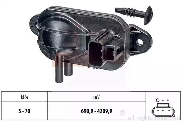 Датчик тиску вихлопних газів 1993268 EPS