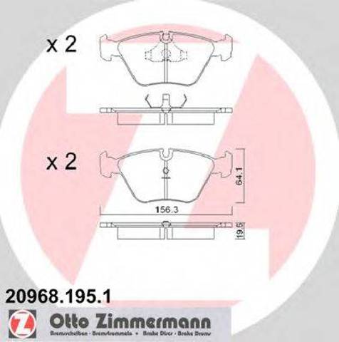 Дискові гальма 209681951 ZIMMERMANN