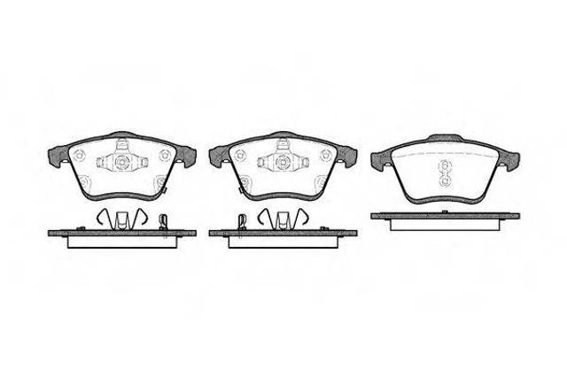Тормозні колодки 2118202 ROAD HOUSE