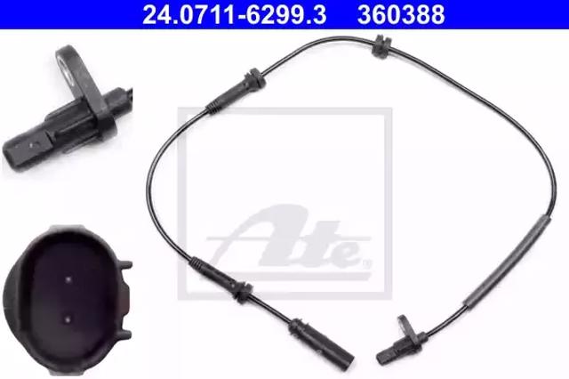 Датчик АБС (ABS) передній 24071162993 ATE
