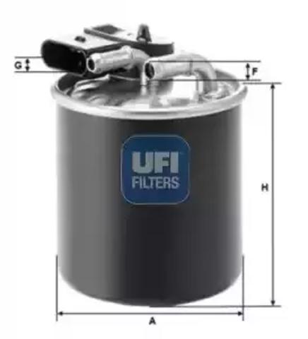 Фільтр палива 2415000 UFI
