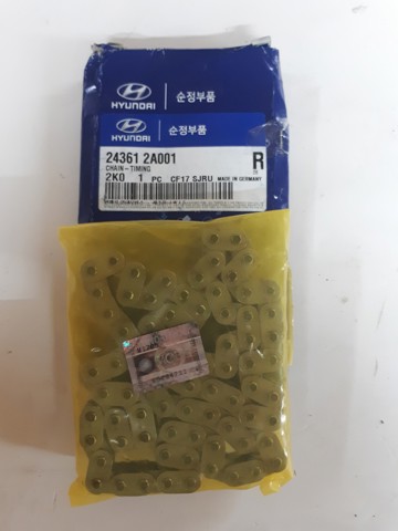 Ланцюг ГРМ, нижній 243612A001 HYUNDAI