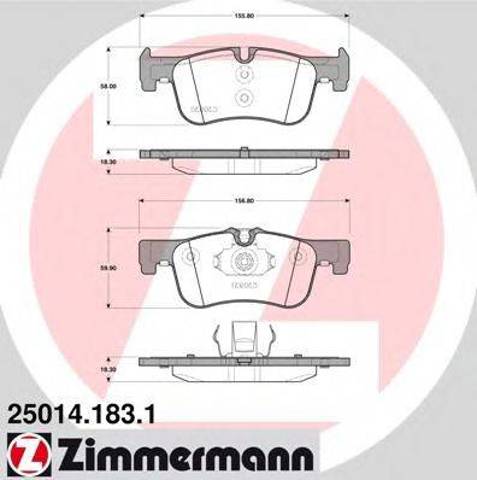 Дискові гальма 250141831 ZIMMERMANN